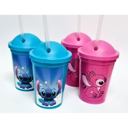 Vasos Plásticos Souvenirs - Stitch (22 Unid) Varios