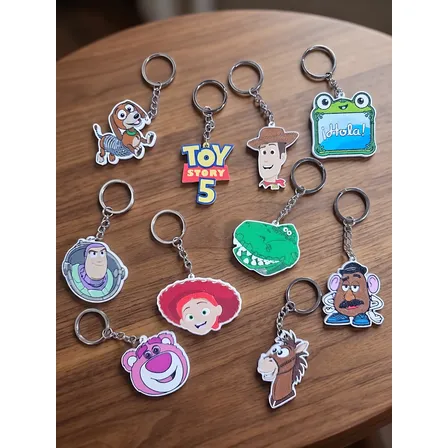 Llaveros Toy Story 5 Jessie Buzz Woody LiliPad Souvenir 20u Varios