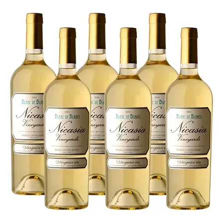 Vino Nicasia Blanc De Blancs Viognier 750ml Caja X 6u