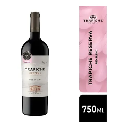 Vino Tinto Trapiche Reserva Red Blend X 750ml