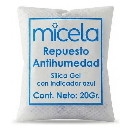 Pack X20 Silicagel Antihumedad 20gr Deshumidificador