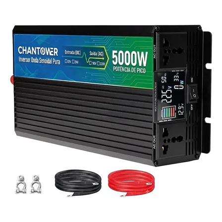5000w Inversor Convertidor Corriente 12v-220v Onda Senoidal