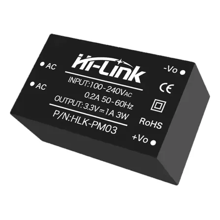 Modulo Fuente Alimentacion 220v A 3.3v 3v3 1a Nubbeo