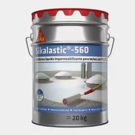 Membrana Líquida Sika Sikalastic 560 Roja Mate de 20 L para Techos