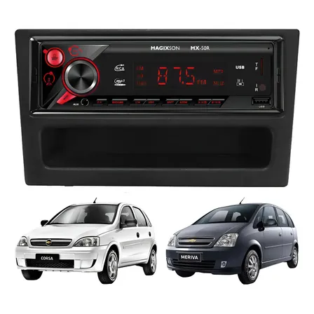 Stereo Magixson Bluetooth Fm Usb Para Meriva Vectra Corsa
