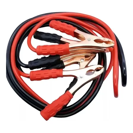 Cables Puente Batería 1000 Amp Reforzado 4 Pinzas Cocodrilo