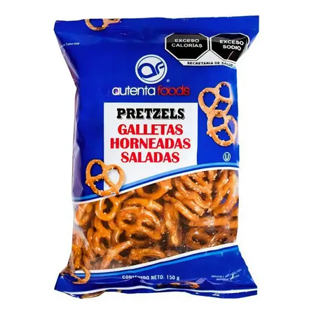 Autenta Foods Pretzels Originales Usa 150g