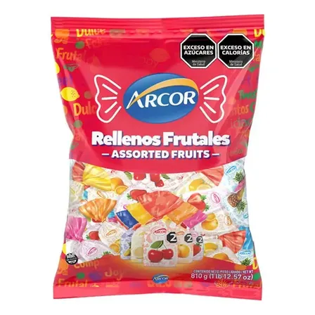 Caramelos Rellenos Frutales X 810gr - Arcor Oficial
