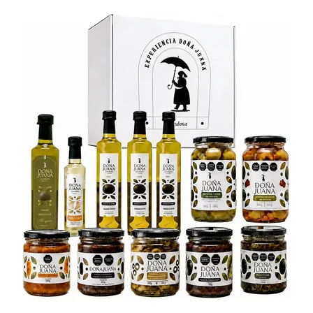 Box Experiencia Doña Juana Aceites, Delicatessens, Aceitunas