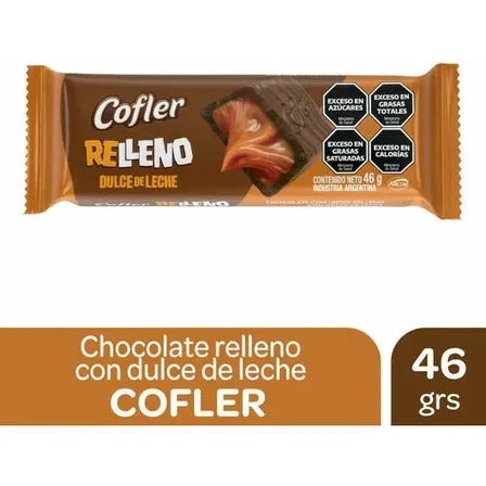 Chocolate Cofler Dulce De Leche X46g