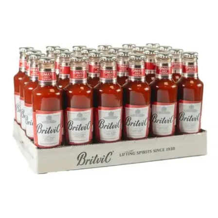 Jugo de Tomate Britvic 200 mL Pack 24 Unidades Líquido
