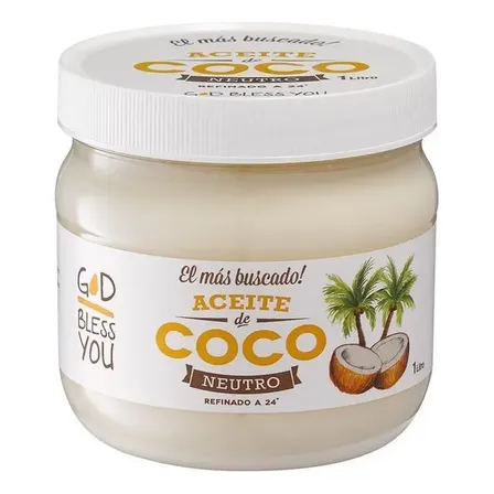 Aceite De Coco Neutro God Bless You X1lt