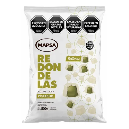 Bombón Redondela Pistacho Mapsa 500 Grs - Bomboncitos