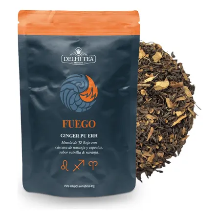 Delhi Tea en Hebras Fuego Doypack x 40 g