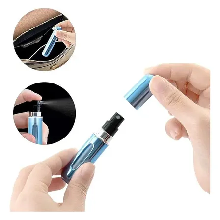 Pack x10 Mini Perfumero Recargable Atomizador Perfume Portátil 5ml