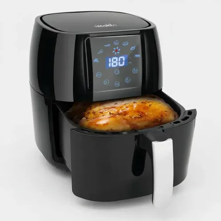 Freidora De Aire Digital Decakila Keec039b 1400w 4.5l Sin Aceite Antiadherente