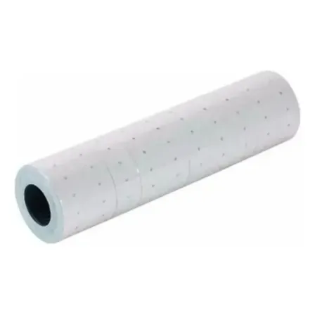 Etiquetas Motex Mx 5500 De 21,4 X 12 Mm Blancas En Rollo  Blanco