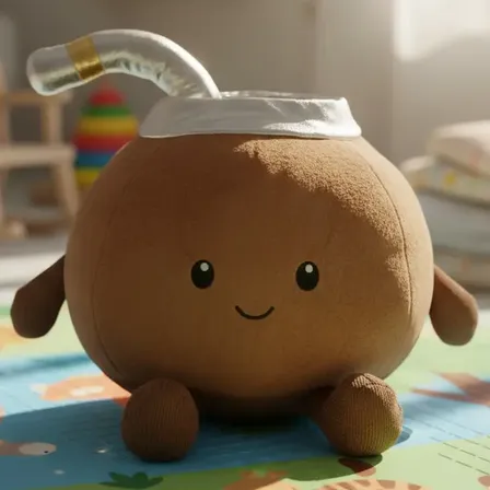 Peluche Mate Con Yerba Y Bombilla 38 Cm Regional Un Encanto! Marrón