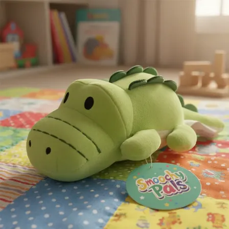 Peluche Cocodrilo Smoochy Pals 22 Cm Verde