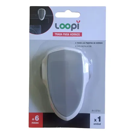 Traba Para Hornos Loopi Love 8764 Color Blanco/gris