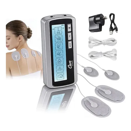 Electroestimulador Muscular Gadnic TENS 20 Niveles 6 Programas Batería Recargable