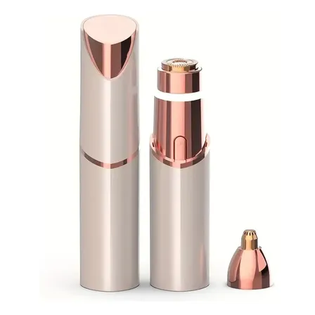 Depiladora Eléctrica Facial Y Cejas 2 En 1 Golden