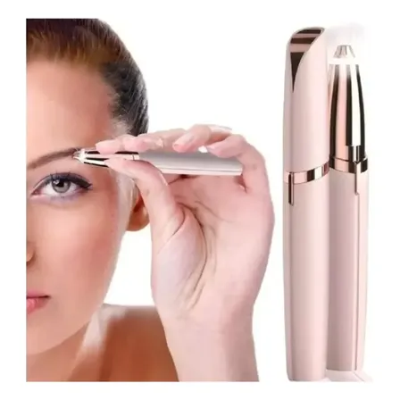 Lápiz Depilador Usb Cejas Facial Axilas Piel Suave Rosa