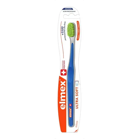 Cepillo de Dientes Elmex Ultra Soft Cerdas Ultra Suaves Mango Ergonómico