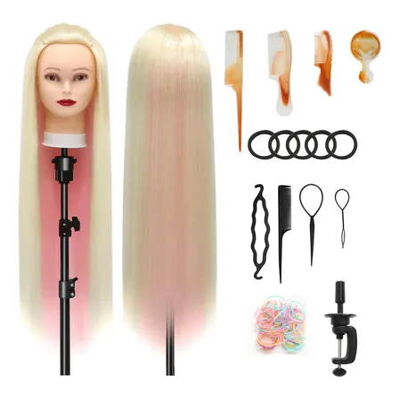 Kit De Peinado Practice Mannequin Head Bg-bf