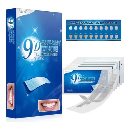 Tiras Blanqueadoras Dentales 9d White 14 Un