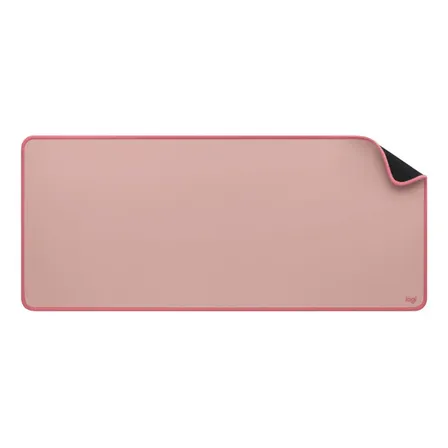 Mouse Pad Logitech Desk Mat Studio Rosa, Grande y Antideslizante