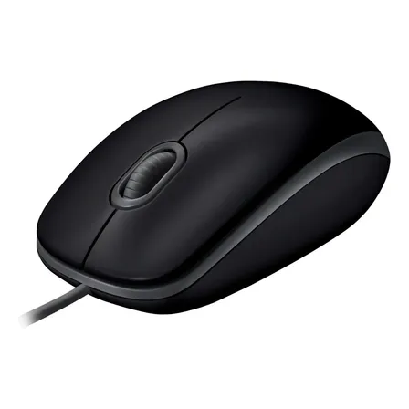 Mouse Logitech M110 Silencioso Cable Usb Zetateam Negro Y Gris