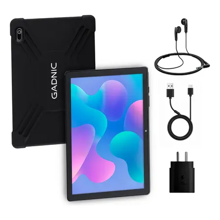 Tablet Gadnic Tab Funda 10  4gb Ram 64gb 4g Android 13 Unico