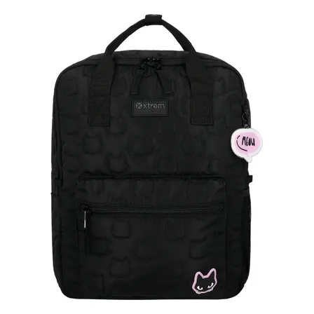 Mochila Notebook Xtrem Leia 6xt Negro Acolchado 15 Negro