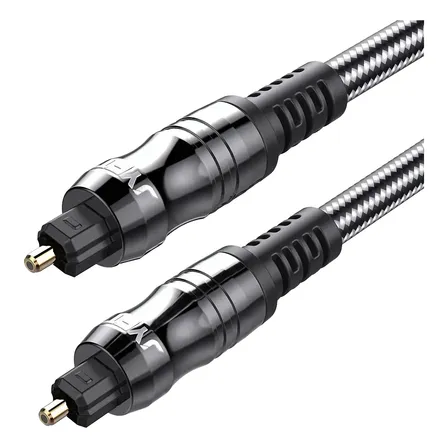 Cable Óptico De Audio Toslink Spdif Digital 1.8 M Para Barra De Sonido Y Tv