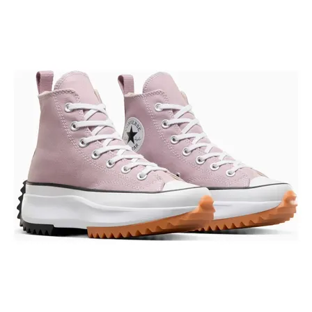 Zapatillas Converse Run Star Hike Hi Rosa Rosa Liso 42 Ar