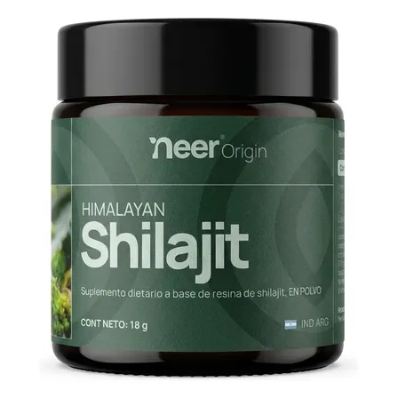 Shilajit Puro En Polvo Energía Vitalidad Ácido Fúlvico Neer