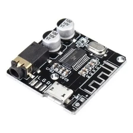 Modulo Placa Receptor Bluetooth Estereo 5v Micro Usb Bt