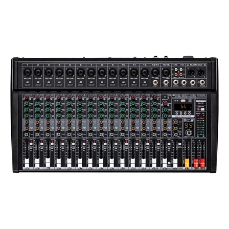 Onax Pro Sx16 Consola Mixer Potenciada 16 Canales Usb Bt Fx