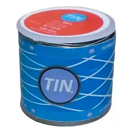 Carrete 100gr Estaño 0.7mm Tin 60/40 100g Electronica Nubbeo