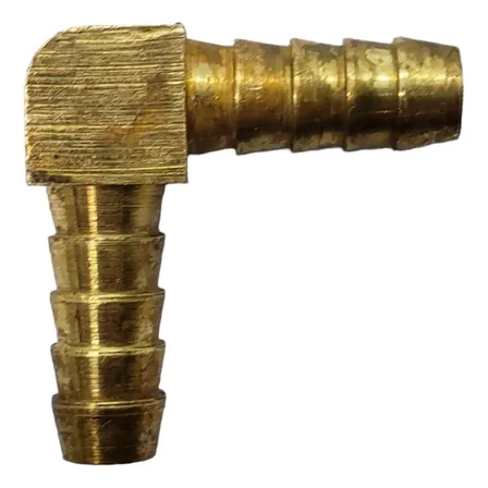 Acople Codo De Bronce Espiga 12mm - 1/2 Para Manguera
