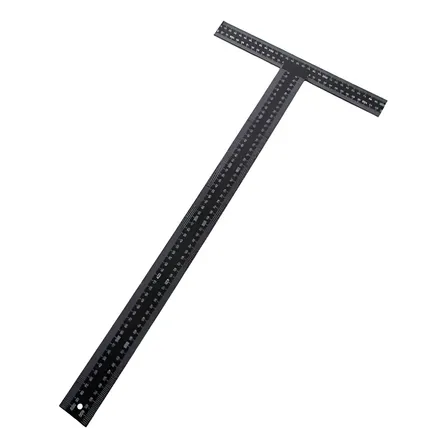 Escuadra Regla T Acero 60 X 30cm Profesional D113 Black Jack