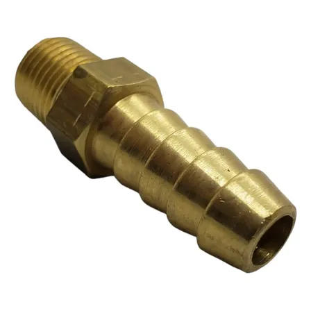 Acople Racord Manguera Espiga 8mm - 5/16 Bronce Rosca 1/8
