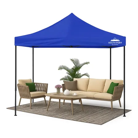 Gazebo Gadnic Toldo 3x3 Metros Formato Cuadrado Superficie Cubierta 9 m2 Jardin Camping