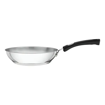 Sartén Solar de Silicona Tramontina de Acero Inoxidable con Triple Fondo, 24 cm