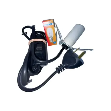 Kit Repuesto Lamparas De Sal + Focos De 15 W De Regalo!! Ful Blanco