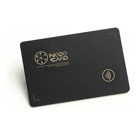 Tarjeta Digital Nfc Qr Para Empresas Y Profesionales Negro Negro