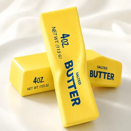 Squishy Butter Manteca De Juguete Suave Squishy Antiestrés Amarillo
