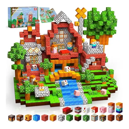 Bloques Magnéticos Construcción Cubos Pixelados 2