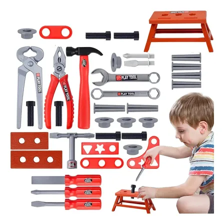 Kit Herramientas De Juguete 38 Piezas Para Niños